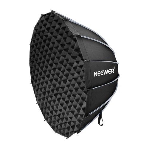 NEEWER SF120Q 120 cm parabolinė minkštoji dėžutė NEEWER SF120Q 120 cm parabolinė minkštoji dėžutė