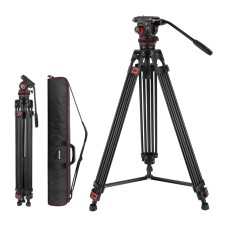 Neewer TP75 Adjustable Tripod with Oil-Damped Head