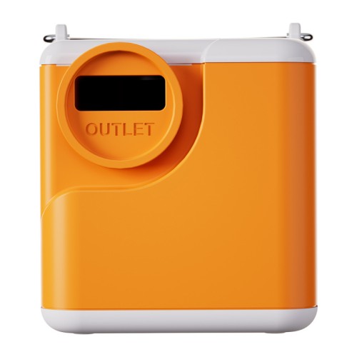 Nešiojama pompa Flextail Nano Pump 5C2 (oranžinė) Nešiojama pompa Flextail Nano Pump 5C2 (oranžinė)