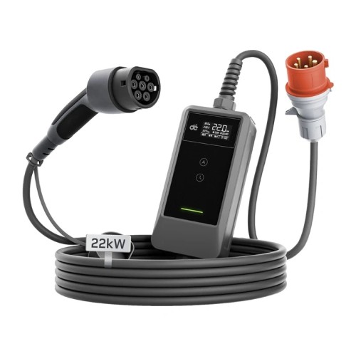 Portable EV charger dé Traveler Set 22kW Portable EV charger dé Traveler Set 22kW