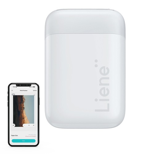 Liene Pearl 2x3" Portable Photo Printer (White) Liene Pearl 2x3" Portable Photo Printer (White)