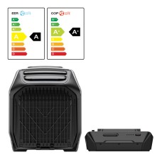 Nešiojamas oro kondicionierius EcoFlow Wave 3 su baterija.