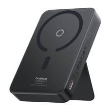 Nešiojamoji baterija Baseus MagPro Magnetic 5000mAh 20W, MagSafe (juoda)