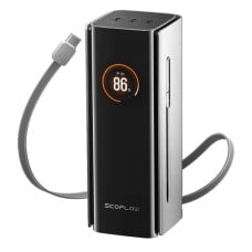 Nešiojamoji baterija EcoFlow RAPID Pro 20000, 230 W (su integruotu 100 W laidu)