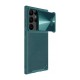 Nillkin CamShield Leather S dėklas, skirtas Samsung Galaxy S23 Ultra (Exuberant Green)