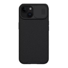 Nillkin CamShield Pro dėklas, skirtas iPhone 15 (juodas)