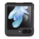 Nillkin Qin odinis dėklas, skirtas Samsung Galaxy Z Flip 5 (juodas)