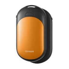 Ocoopa UT3 Lite 2x2500 mAh rankų šildytuvas, USB-C, juoda ir oranžinė