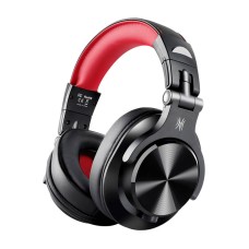 Oneodio A71 Wired Headphones (Black and Red)