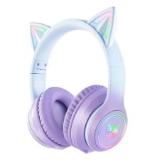 ONIKUMA B90 žaidimų ausinės (mėlyna/violetinė)