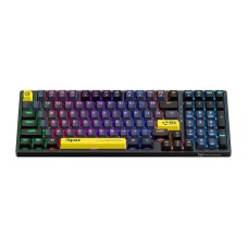 ONIKUMA G38 98 klavišai USB laidinė mechaninė klaviatūra juoda