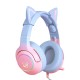 ONIKUMA K9 gaming headphones pink / blue