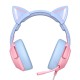 ONIKUMA K9 gaming headphones pink / blue