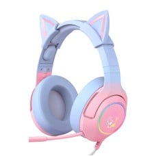 ONIKUMA K9 gaming headphones pink / blue