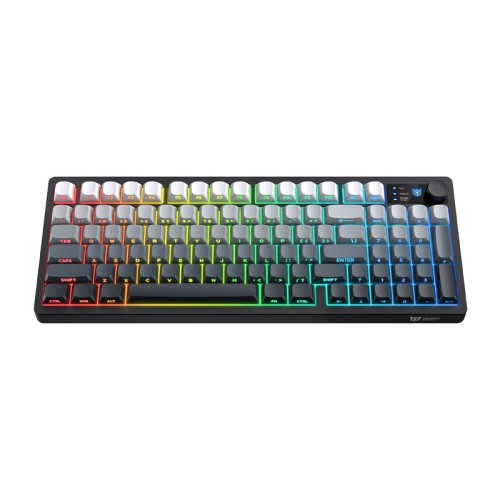 Onikuma MT902 2.4G Gaming Keyboard (Black and White Gradient) Onikuma MT902 2.4G Gaming Keyboard (Black and White Gradient)