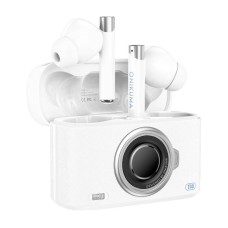 ONIKUMA T18 Bluetooth į ausis įdedamos ausinės baltos