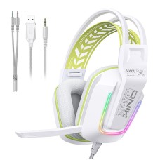 ONIKUMA X13 žaidimų ausinės (baltos)