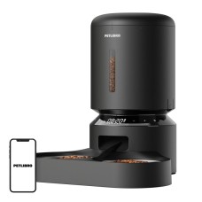 PETLIBRO Granary 5L Pet Food Dispenser with Double Bowl (Black)