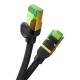 Pintas tinklo kabelis cat8 Baseus Ethernet RJ45 40Gbps 1m