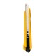 Office knife Deli Tools EDL009B, SK4 - 9mm