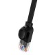 Plokščias kabelis Baseus Ethernet RJ45, Cat.6, 12m (juodas)