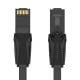 Flat UTP Category 6 Network Cable Vention IBABE 0.75m Black
