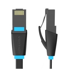 Flat UTP Category 6 Network Cable Vention IBJBF 1m Black