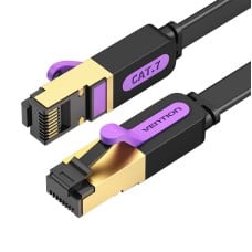 Flat UTP Category 7 Network Cable Vention ICABG 1.5m Black