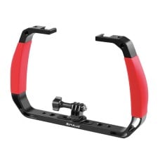 Underwater Diving Rig PULUZ for Action Cameras (Red)