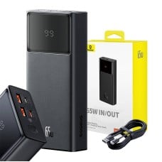 Baseus Power Bank Star-Lord 20000mAh 65W + USB - USB-C cable - black