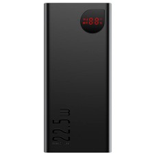 Powerbank Baseus Adaman Metal 20000mAh 2xUSB USB-C Lightning microUSB 22.5W - black