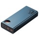 Baseus Adaman Metal Power Bank 20000mAh PD QC 3.0 65W 2xUSB + USB-C + micro USB - blue