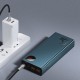 Baseus Adaman Metal Power Bank 20000mAh PD QC 3.0 65W 2xUSB + USB-C + micro USB - blue