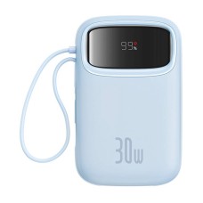 Powerbank Baseus QPow 2 10000mAh 30W 2xUSB-C (mėlyna)