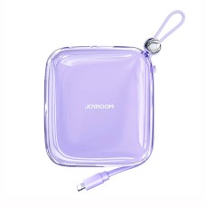 Powerbank Joyroom JR-L003 Jelly 10000mAh, Lightning, 22.5W (violetinė)