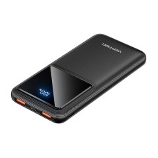 Powerbank, ventiliacija, FHKB0, 10000 mAh, mikro USB, USB-C, 2xUSB-A, 22.5 W (juoda)