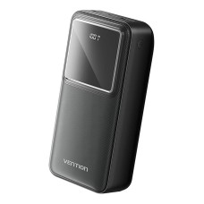 Powerbank Vention FHMB0 30000 mAh, 22.5 W (juoda)
