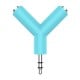 PowerLocus Bobo wireless headphones for kids (blue)