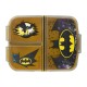 Lunch Box for Kids STOR 85520 3 Compartments Batman (black&yellow)