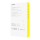 Privacy Tempered Glass Baseus Superior, skirtas iPhone 15 + 2x valymo rinkiniui ir EasyStick (skaidrus)