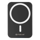 Puluz magnetinis telefono laikiklis/įkroviklis PU605B (juodas)