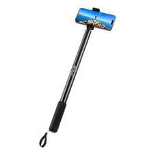 PULUZ metalinis asmenukių laikiklis 2m, skirtas Insta360 One RS/X2/X3 kamerai (juodas)