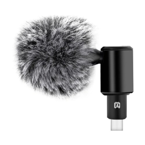 Puluz PU425 1.5 m USB-C prisegamas mikrofonas Puluz PU425 1.5 m USB-C prisegamas mikrofonas