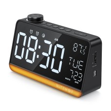 BlitzWolf BW-LAC1 Radio Digital Clock, black