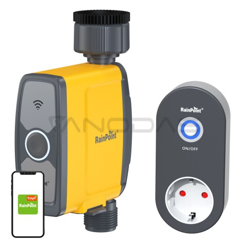 RainPoint 1-zone irrigation controller with app RainPoint 1-zone irrigation controller with app