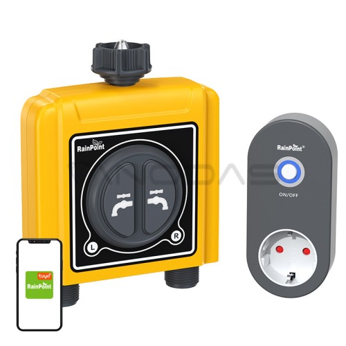 RainPoint 2-zone irrigation controller with app RainPoint 2-zone irrigation controller with app