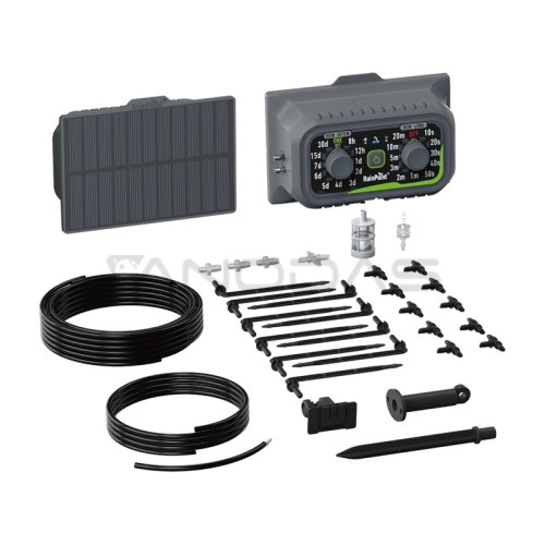 RainPoint solar drip irrigation kit  RainPoint solar drip irrigation kit