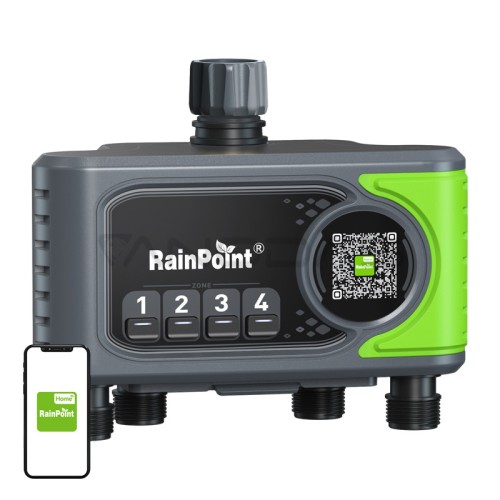 RainPoint WiFi 4-zone irrigation controller RainPoint WiFi 4-zone irrigation controller