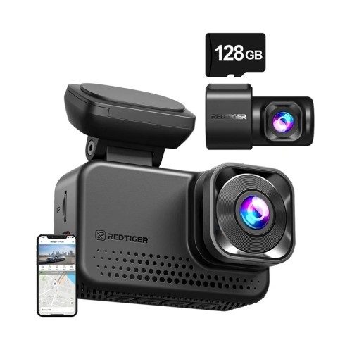 REDTIGER VC70 Wi-Fi 4K + 2.5K 128GB Dash Cam REDTIGER VC70 Wi-Fi 4K + 2.5K 128GB Dash Cam