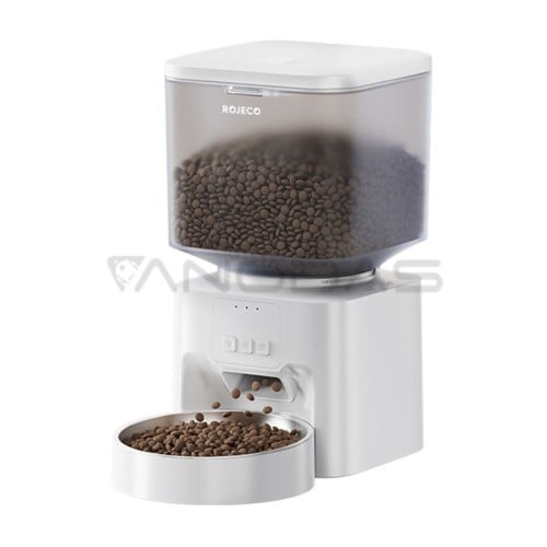 Rojeco 4.5L Automatic Pet Feeder WiFi Version Sin  Rojeco 4.5L Automatic Pet Feeder WiFi Version Sin